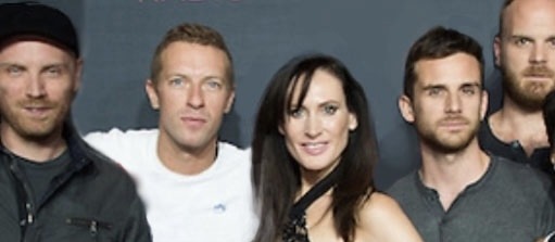 Chris Martin Coldplay Angie Angier MIC