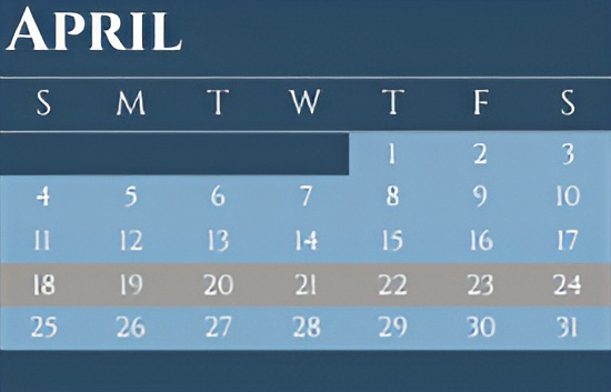 april image